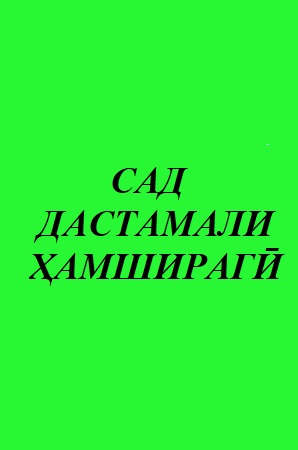 САД ДАСТАМАЛИ ҲАМШИРАГӢ